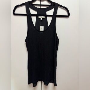 NWT Blouse Tank Top Black Size Small